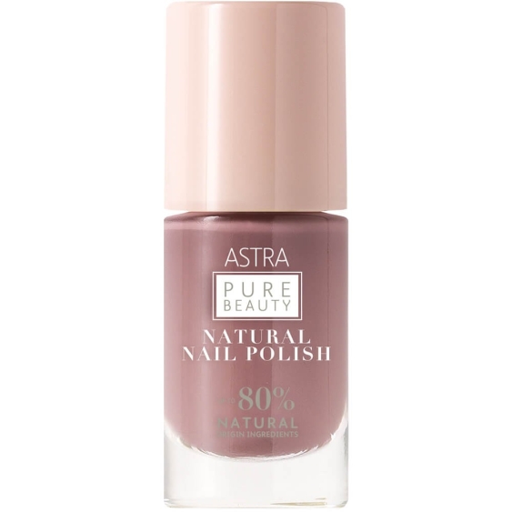 Astra Pure Beauty Natural Nail Polish - 004 Grand Plum
