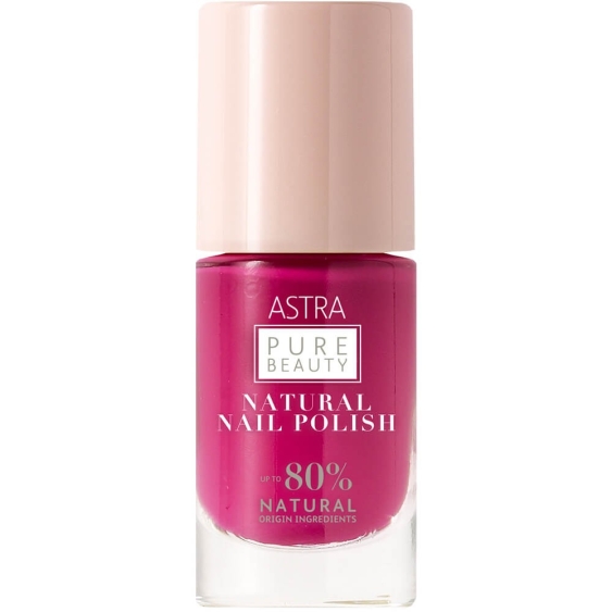 Astra Pure Beauty Natural Nail Polish - 010 Bouganvillea