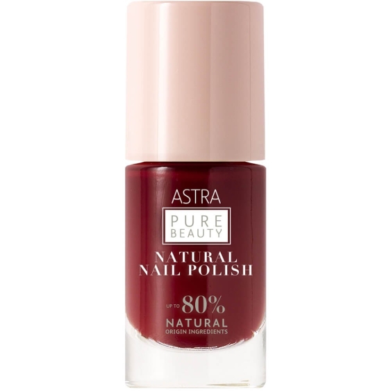 Astra Pure Beauty Natural Nail Polish - 015 Ruby Dust