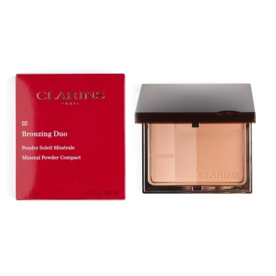 Clarins Bronzing Duo Mineral Powder Compact SPF 15 - 02 Medium