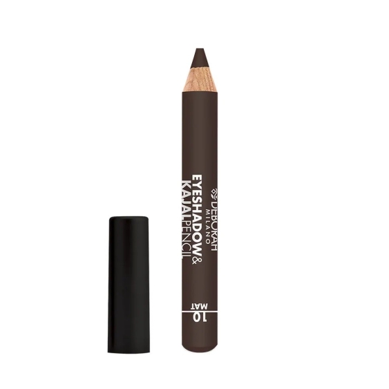 Deborah Eyeshadow & Kajal Pencil - 10 Marrone Mat