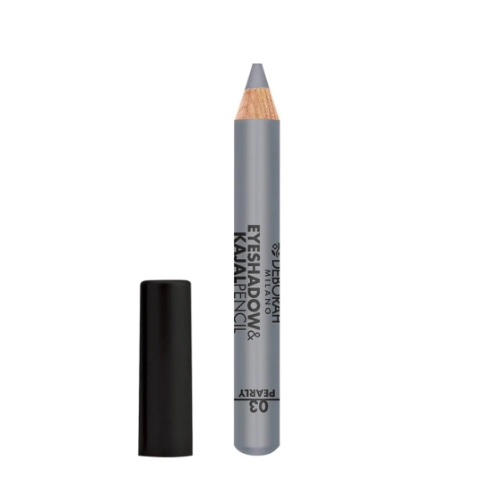 Deborah Eyeshadow & Kajal Pencil - 03 Argento Pearly