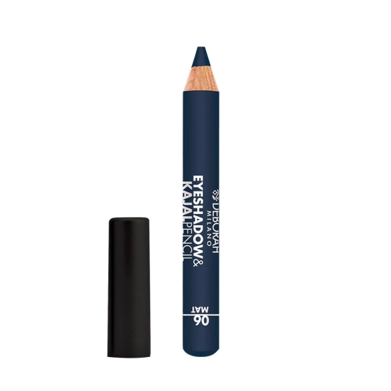 Deborah Eyeshadow & Kajal Pencil - 06 Blu Mat