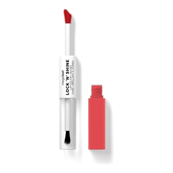 Wet n Wild Megalast Lock N Shine - Lip Color + Gloss - Shining Hybiscus
