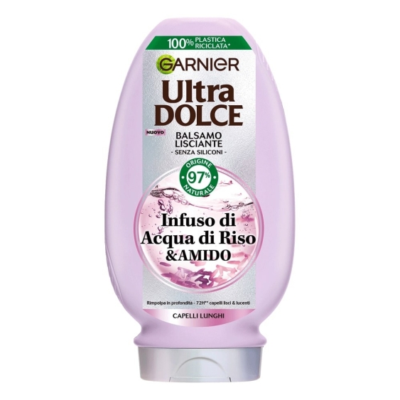 Garnier Ultra Dolce Balsamo Lisciante Acqua Di Riso & Amido 360 ml
