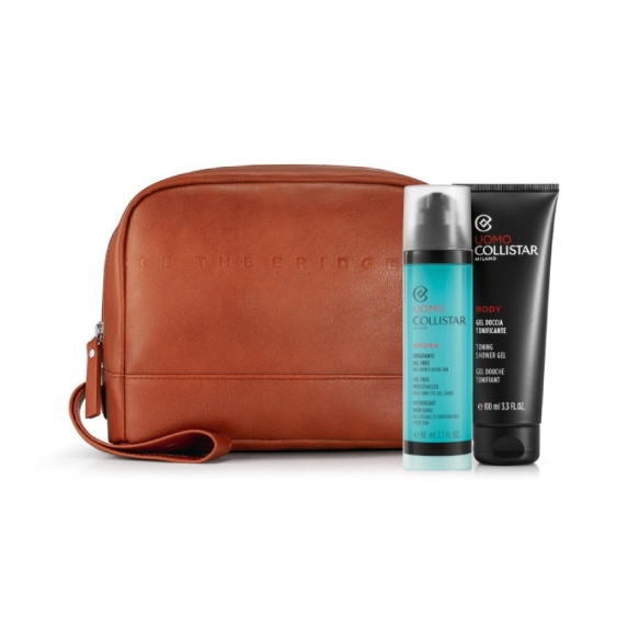Collistar Idratante Oil Free 80 ml + Gel Doccia Tonificante 100 ml Cofanetto Uomo