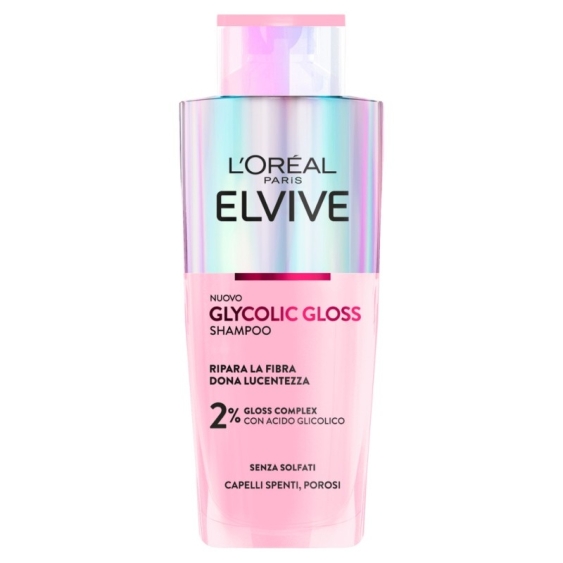 L'Oreal Paris	Elvive Glycolic Gloss Shampoo Per Capelli Spenti 200 ml