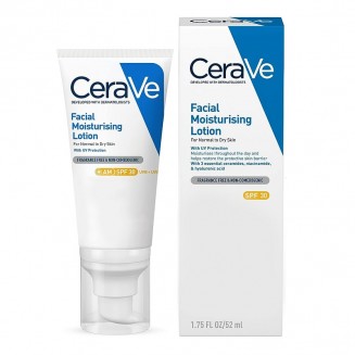 CeraVe Crema Idratante Viso SPF30 Per Pelli Da Normali A Secche 50 ml