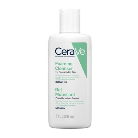 CeraVe Schiuma Detergente Viso E Corpo Per Pelli Da Normali A Grasse 88 ml