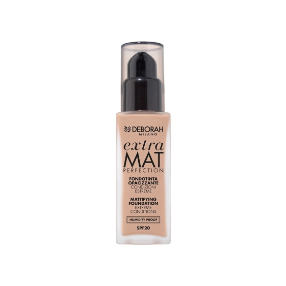 Deborah Extra Mat Perfection Fondotinta Fluido Opacizzante Spf20 - 2 Beige
