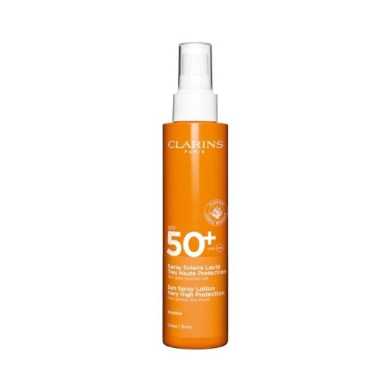 Clarins Spray Solaire Lacté Très Haute Protection SPF50+ Latte Solare Corpo 150 ml