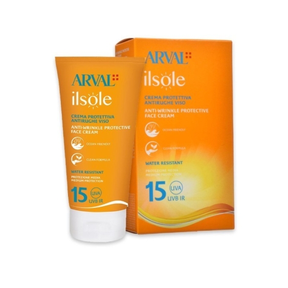 Arval IlSole Crema Protettiva Antirughe Viso SPF 15 50ML