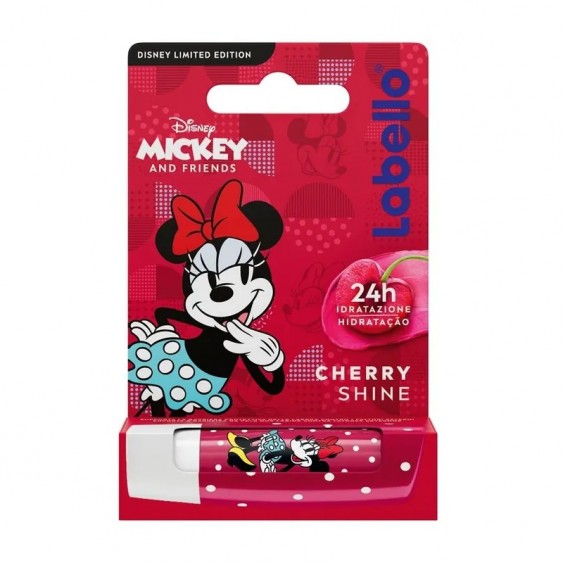 Labello Disney Minnie Mouse Cherry Shine Balsamo Labbra