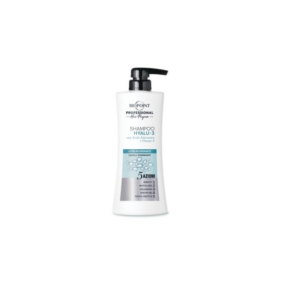 Biopoint Hyalu-3 Shampoo Ultra Rigenerante Per Capelli Disidratati 400 ml