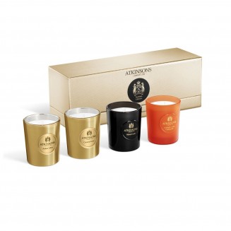 Atkinsons The British Collection Set Candele 4 x 75 gr