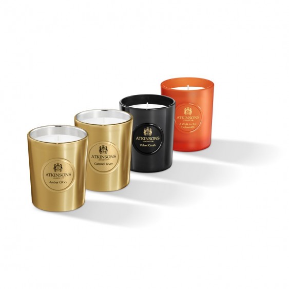 Atkinsons The British Collection Set Candele 4 x 75 gr