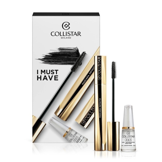 Collistar Cofanetto I Must Have Mascara Infinito + Smalto 3in1