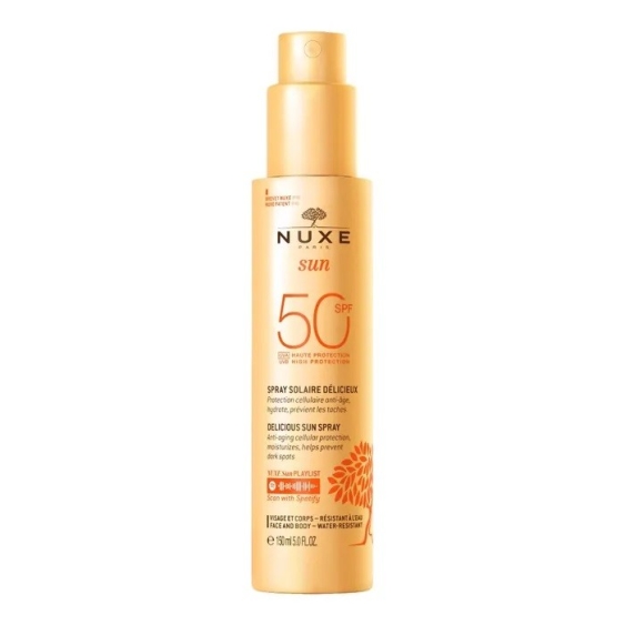 Nuxe Sun Spray Solare SPF50 Viso E Corpo 150 ml