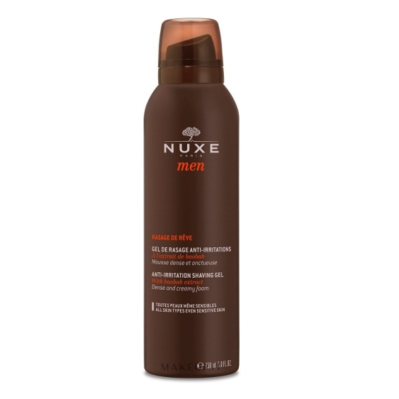 Nuxe Men Gel Da Barba Anti-Irritazioni 150 ml