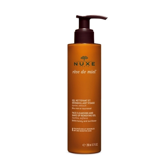 Nuxe Rêve De Miel Gel Detergente Struccante Viso 200 ml