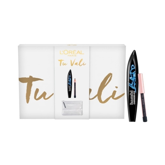 L'Oreal Paris Bambi Oversized Eye Mascara + Matita Occhi Cofanetto Makeup