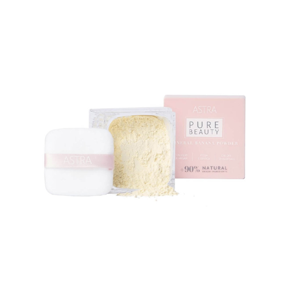 Astra Pure Beauty Mineral Banana Powder Cipria In Polvere Libera