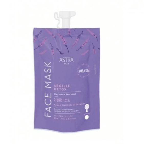 Astra Face Mask Argille Detox Maschera Viso Purificante 30 ml