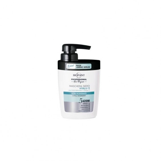 Biopoint Hyalu-3 Maschera Ultra Rigenerante Per Capelli Disidratati 300 ml