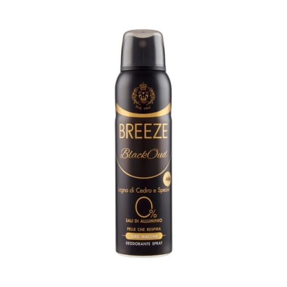 Breeze Black Oud Deodorante Spray 150 ml