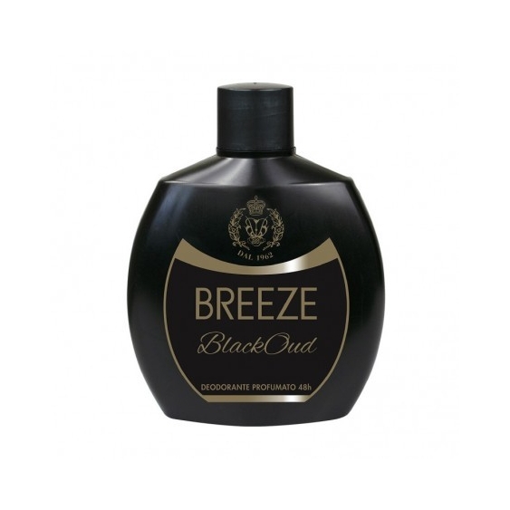Breeze Black Oud Deodorante Squeeze Senza Gas 100 ml