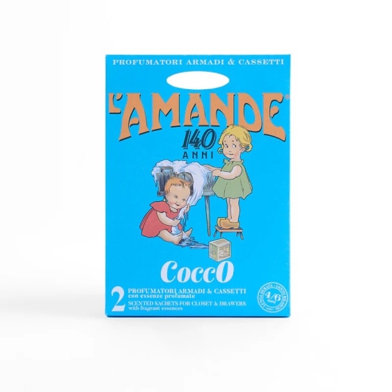 L'Amande Profumatore Armadi E Cassetti Cocco - 2 pz