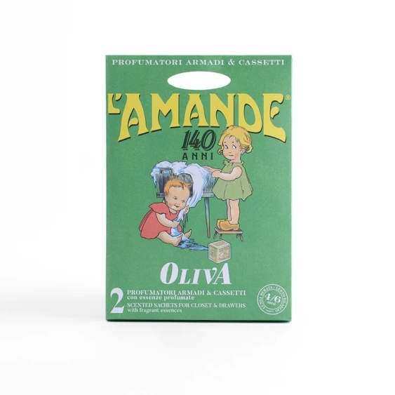 L'Amande Profumatore Armadi E Cassetti Oliva - 2 pz