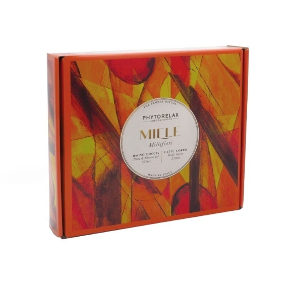 Phytorelax The Floral Ritual Miele Millefiori Bagno Doccia + Latte Corpo Cofanetto