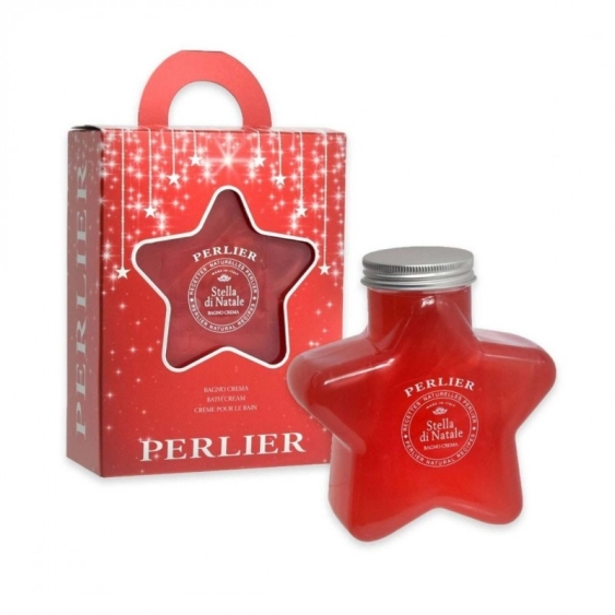Perlier Stella di Natale Bagno Crema Confezione Regalo 470 ml