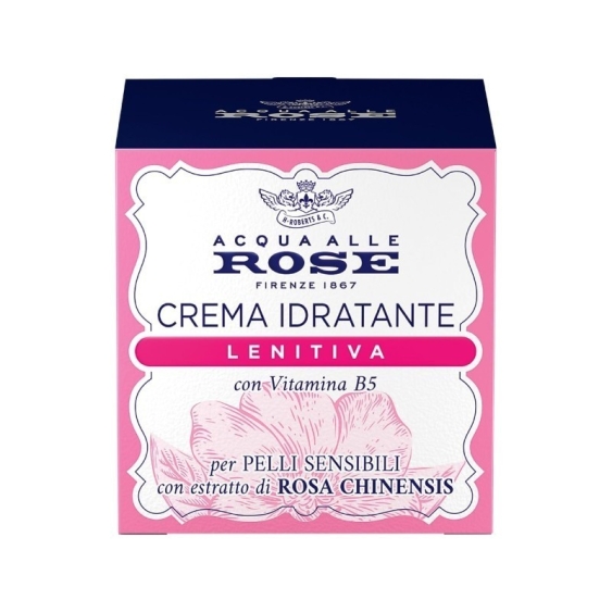 Crema Viso Idratante Lenitiva Acqua alle Rose 50 ml - ProfumeriaWeb
