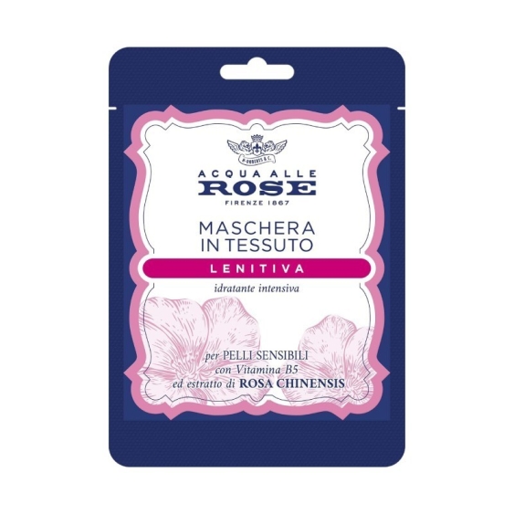 Acqua alle Rose Maschera In Tessuto Lenitiva Idratante Intensiva