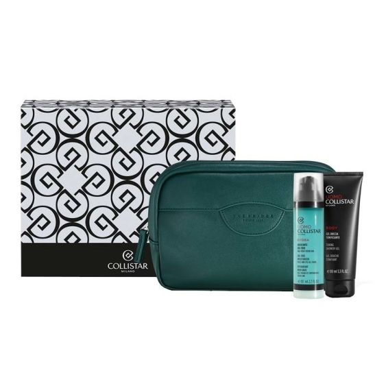 Collistar Hydra Idratante Oil Free + Gel Doccia Tonificante Cofanetto Uomo
