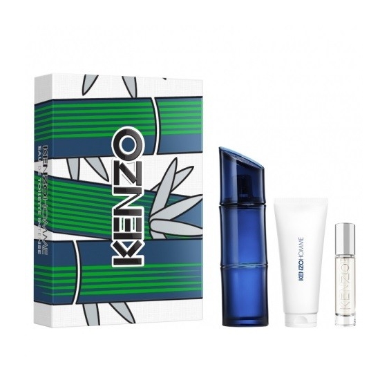 Kenzo Homme Eau de Toilette Intense 110 ml + 10 ml + Shower Gel Cofanetto