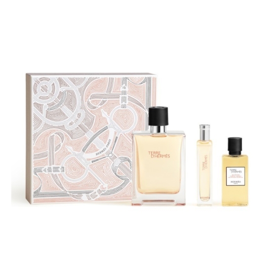 Hermes Terre D'Hermès Eau De Toilette 100 ml + 15 ml + Shower Gel Cofanetto