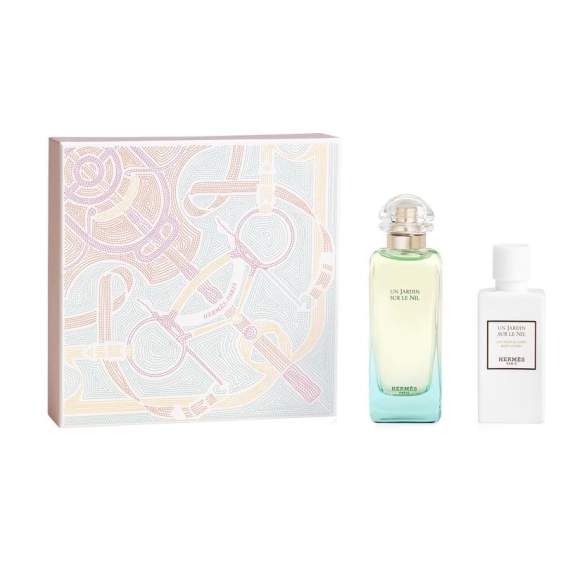 Hermes Un Jardin Sur Le Nil Eau De Toilette 100 ml + Body Lotion Cofanetto