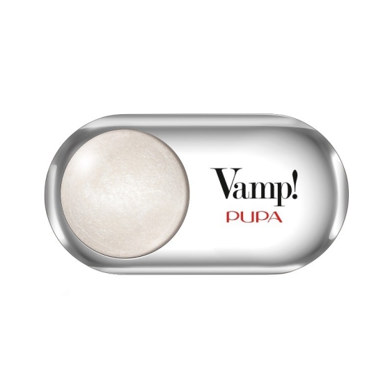 Pupa Vamp! Wet & Dry Ombretto - 401 White Snow
