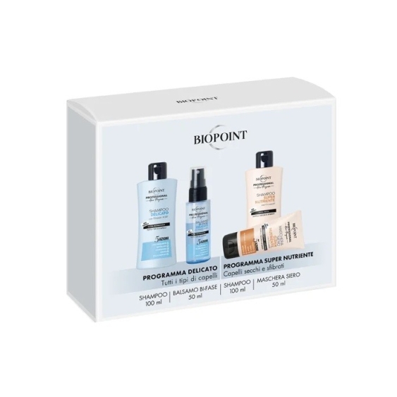 Biopoint Kit Hair Minisize Programma Delicato + Programma Super Nutriente