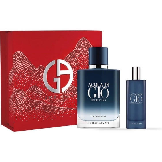 Giorgio Armani Acqua di Giò Profondo Eau de Parfum 100 ml + 15 ml Cofanetto