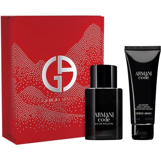 Giorgio Armani Code Eau de Toilette 50 ml + All Over Body Shampoo Cofanetto