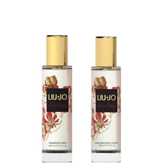 Liu Jo Divine Poppy Fragrance Mist 200 ml + Body Lotion Cofanetto