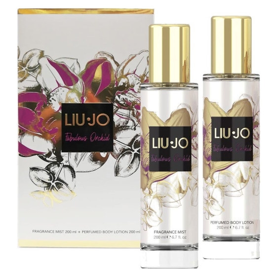 Liu Jo Fabulous Orchid Fragrance Mist 200 ml + Body Lotion Cofanetto