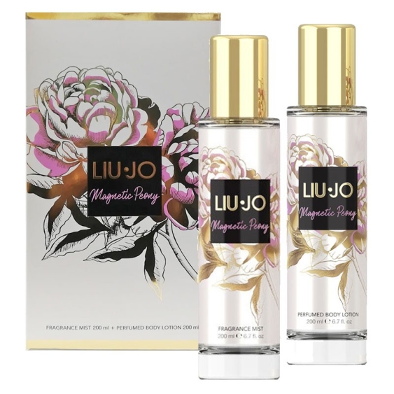 Liu Jo Magnetic Peony Fragrance Mist 200 ml + Body Lotion Cofanetto