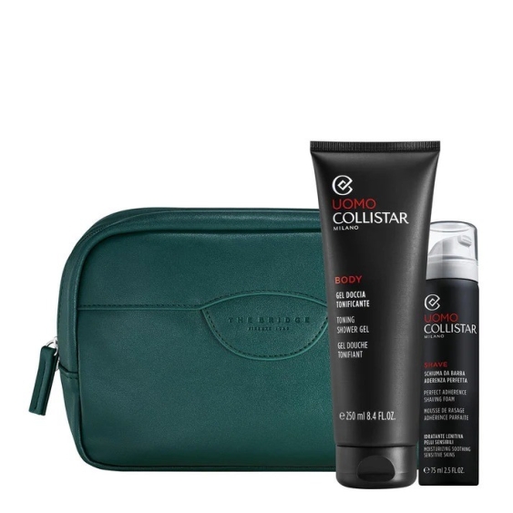 Collistar Gel Doccia Tonificante + Schiuma da Barba Aderenza Perfetta Cofanetto Uomo