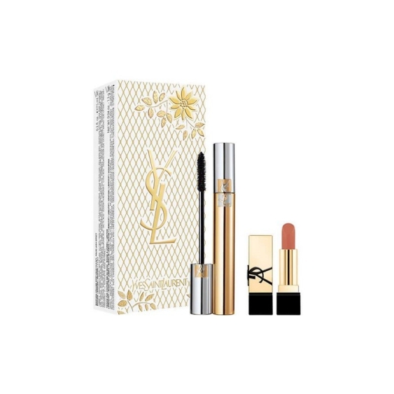Yves Saint Laurent Mascara Volume Effet Faux Cils + Mini Rouge Pur Couture Cofanetto