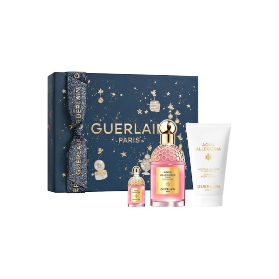 Guerlain Aqua Allegoria Forte Florabloom Eau de Parfum 75 ml + 7,5 ml + Body Lotion Cofanetto